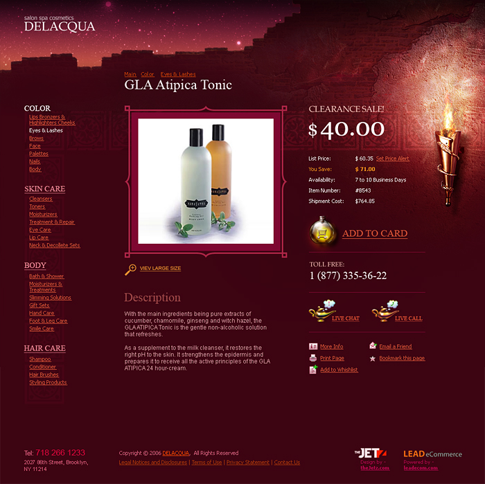 GLA Atipica Tonic — Del…